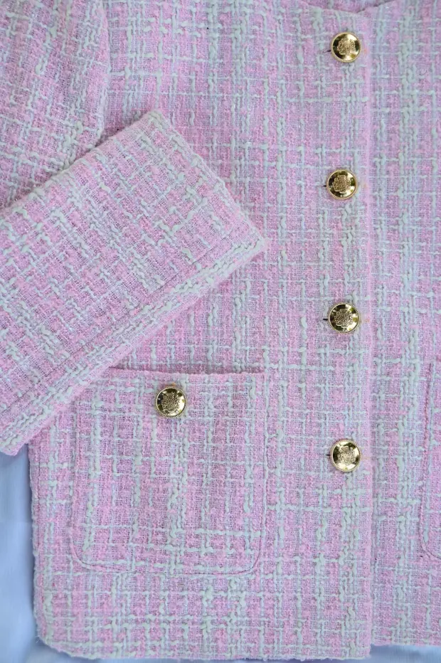 Cherry Blossom Tweed Jacket